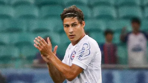 Renan Oliveira/AGIF - Marcinho atuando com a camisa do Bahia
