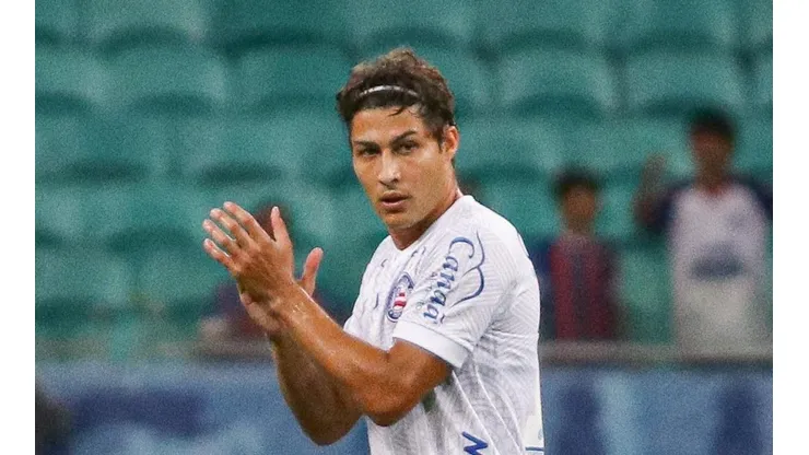 Renan Oliveira/AGIF - Marcinho atuando com a camisa do Bahia