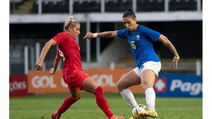 Foto: Thais Magalhães/CBF | Seleção Brasileira x Canadá