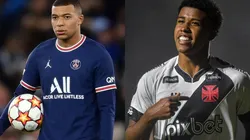 Foto Mbappé: Laurence Griffiths/Getty Images e Foto Andrey: Thiago Ribeiro/AGIF