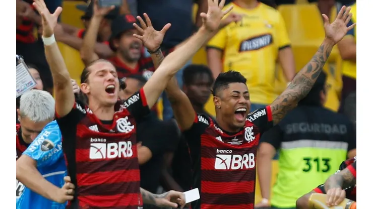 Flickr Oficial do time: Gilvan de Souza/Flickr Oficial Flamengo - Filipe Luís e Bruno Henrique se lesionaram em 2022