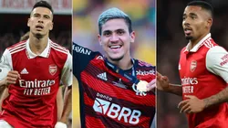 David Rogers/ Buda Mendes/Catherine Ivill/Getty Images - Martinelli, Pedro e Gabriel Jesus