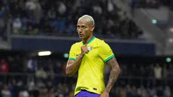 Flickr Oficial do time: Lucas Figueiredo/Flickr Oficial CBF - Richarlison abre o coração