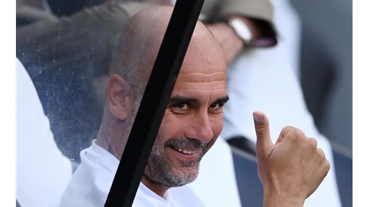 (Photo by Stu Forster/Getty Images) - Guardiola quer uma das revelações do Santos.