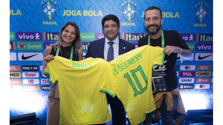Foto: Lucas Figueiredo/CBF | Zé Delivery é o novo parceiro oficial da CBF