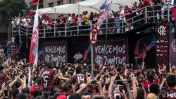 Agif/Bárbara Dias - Comemoração do título da Libertadores de 2019