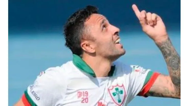 Foto: Acervo Pessoal Caio Mancha/Instagram - Atacante foi um dos destaques da Portuguesa na temporada