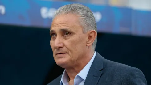 Marcello Zambrana/AGIF - Tite no comando da Seleção.