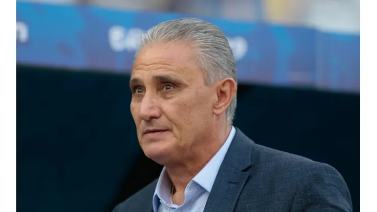 Marcello Zambrana/AGIF - Tite no comando da Seleção.