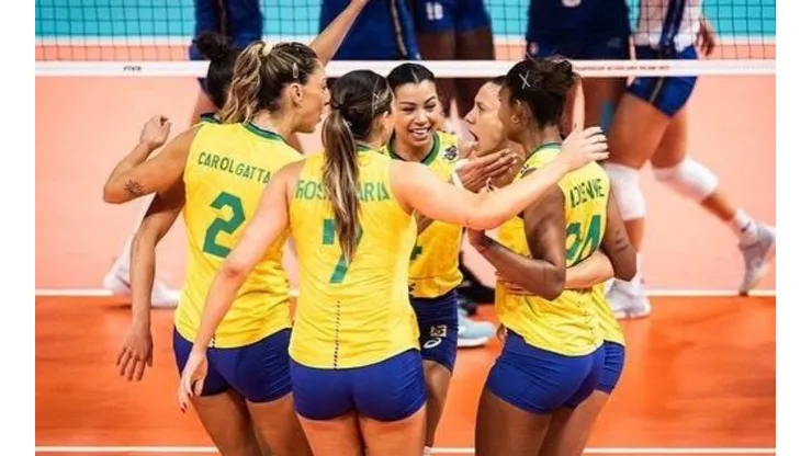 Time brasileiro teve grande atuação diante das italianas