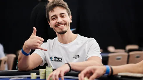 Felipe Ketzer arrumou a maior premiação da carreira dele (Foto: Manuel Kovsca/PokerStars)