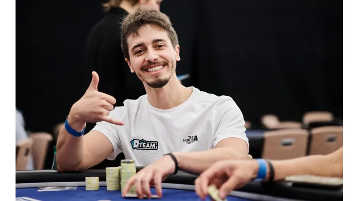 Felipe Ketzer arrumou a maior premiação da carreira dele (Foto: Manuel Kovsca/PokerStars)