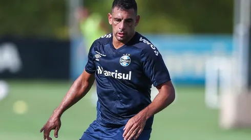 Foto: (Lucas Uebel/Grêmio FBPA) - Diego Souza não foi relacionado pelo Grêmio para o jogo contra o São Luiz