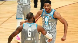 LeBron e Giannis vão se enfrentar no All-Star Game