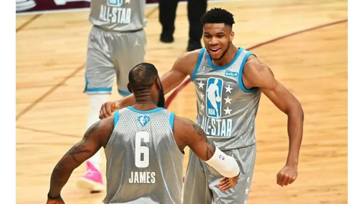 LeBron e Giannis vão se enfrentar no All-Star Game