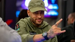Neymar em torneio de poker em Paris (Foto: Divulgação/PokerStars)