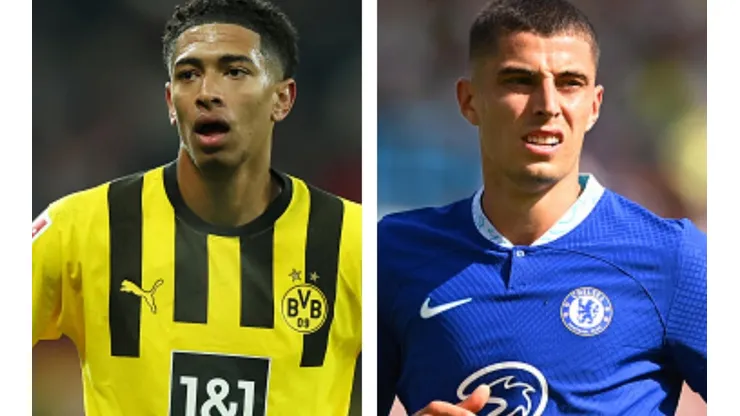Fotos: Lars Baron/Getty Images e Michael Regan/Getty Images - Bellingham e Havertz são esperanças de Borussia e Chelsea