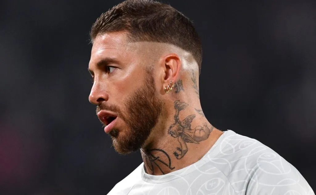 Ramos nos tempos de PSG. Foto: Valerio Pennicino /  Getty Images