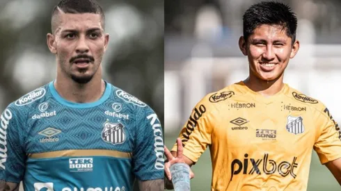 Montagem de fotos: Ivan Storti e Raul Baretta/Santos FC