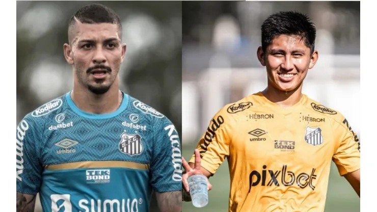 Montagem de fotos: Ivan Storti e Raul Baretta/Santos FC