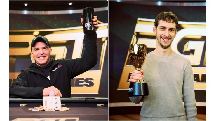 Cary Katz e Dan Zack obtiveram bons resultados na PGT Mixed Games (Fotos: Divulgação/PokerGo)