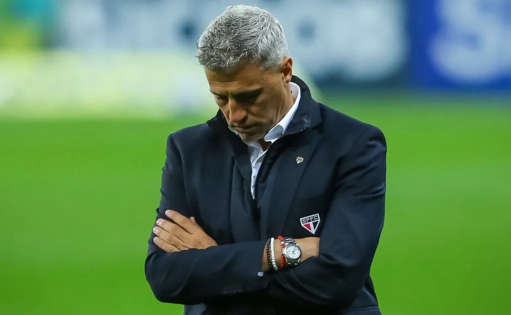 Hernán Crespo comandou apenas o São Paulo no Brasil. Pedro H. Tesch/AGIF.