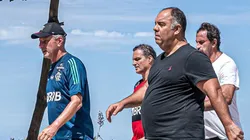 Foto: Flickr Oficial CR Flamengo/Paula Reis - Rodolfo Landim, Bruno Spindel e Marcos Braz