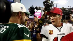 Rodgers e Brady: último encontro aconteceu em setembro de 2022