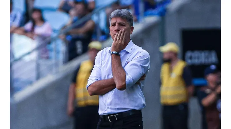 Foto: Maxi Franzoi/AGIF - Renato Portaluppi: técnico autorizou saída de jovem do Grêmio