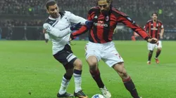 Valerio Pennicino/Getty Images - Último confronto entre Milan e Tottenham em 2011, em jogo válido pelas oitavas de final da Champions League