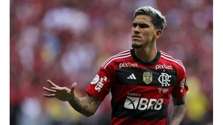 Foto: Buda Mendes/Getty Images - Pedro mandou recado à torcida do Flamengo