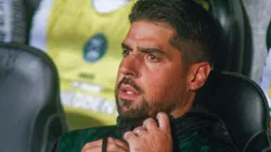 Foto: Gabriel Machado/AGIF - António Oliveira: técnico gostou de dupla, mas desaprovou empate do Coritiba