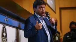 Foto: Lucas Uebel/Grêmio/Divulgação - Guerra: presidente do Grêmio abriu o jogo sobre jogador do Corinthians