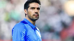 Foto: Marcello Zambrana/AGIF - Abel Ferreira deu entrevista coletiva após vitória do Palmeiras