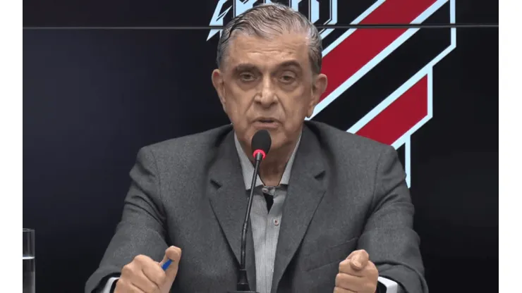 Foto: Divulgação/Athletico - Petraglia descartou Grupo City em SAF do Athletico-PR