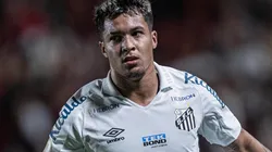 Heber Gomes/AGIF - Marcos Leonardo, atacante do Santos