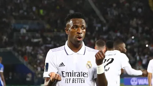 Getty Images/Michael Steele - Vini Jr fica em segundo plano para alviverdes