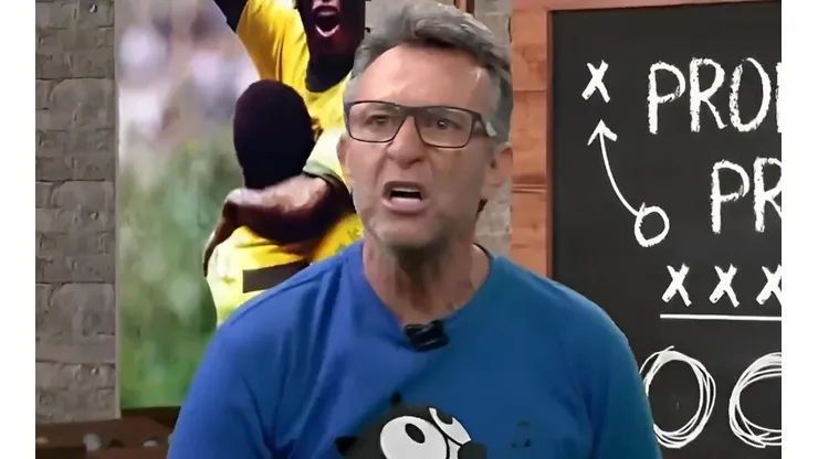 Foto: Reprodução/Band - Neto mais uma vez perdeu a paciência após uma derrota do Corinthians.