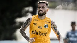 Foto: Raul Baretta/ Santos FC - Meia já está trabalhando normalmente no CT.
