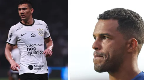 Ettore Chiereguini/AGIF e Marcello Zambrana/AGIF - Balbuena e Fernando Lázaro, do Corinthians.