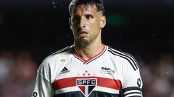 Jonathan Calleri está com dores no tornozelo - Foto: Marcello Zambrana/AGIF