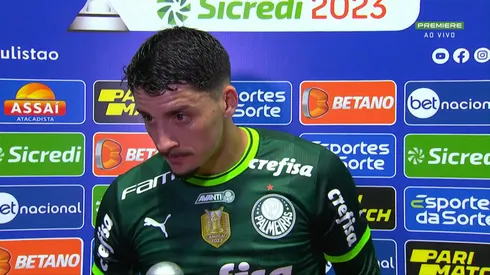 Piquerez foi eleito o melhor da partida – Foto: Reprodução/Premiere