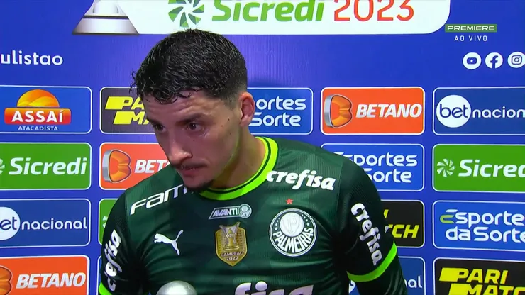 Piquerez foi eleito o melhor da partida - Foto: Reprodução/Premiere
