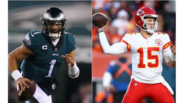 Hurts e Mahomes vão fazer a dupla mais jovem de quarterbacks em um Super Bowl