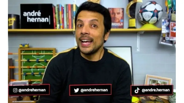 Foto: (Reprodução André Hernan/YouTube) - André Hernan colheu informações de bastidores do Santos