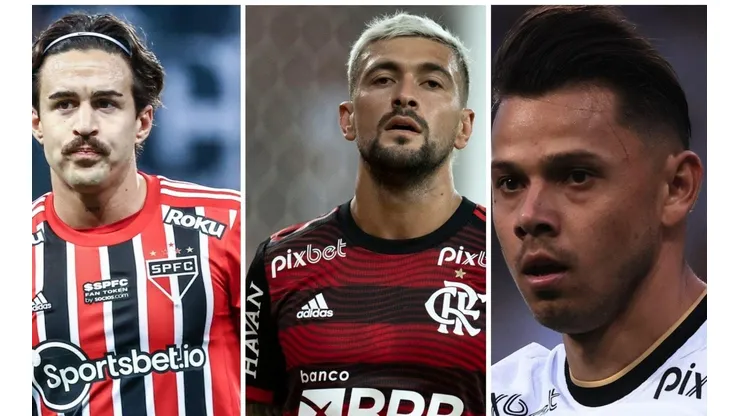 Marcelo Zambrana, Jorge Rodrigues e Ettore Chiereguini/AGIF. CBF fará reunião para debater extensão de limite de estrangeiros