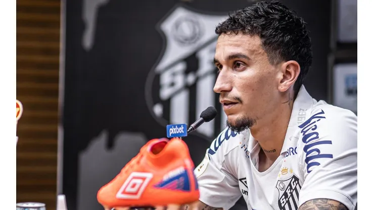 Foto: Raul Baretta / Santos FC - Dodi tem contrato até dezembro de 2025 no Santos