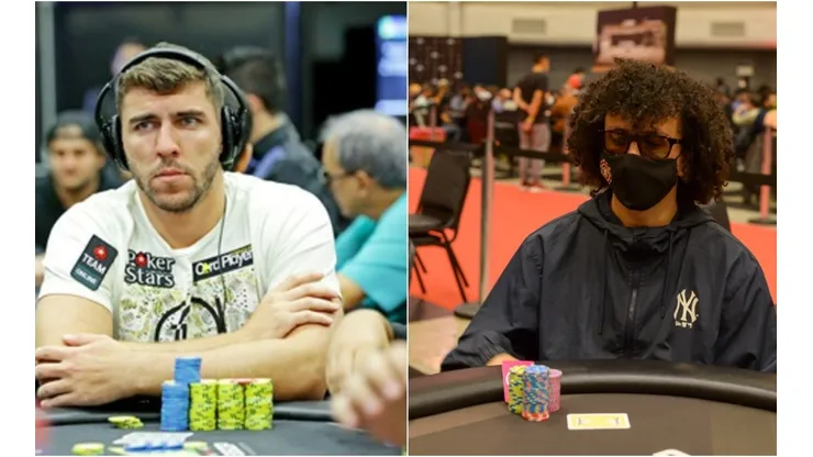 Caio Pessagno e Eduardo Fay faturaram boas premiações no poker online (Fotos: Divulgação/BSOP)