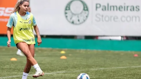 Foto: Fabio Menotti/Palmeiras - Bárbara é a nova jogadora do Palmeiras