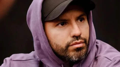 Sergio Aguero em torneio de poker no Uruguai (Foto: Reprodução instagram oficial de Sergio Aguero @kunaguero)